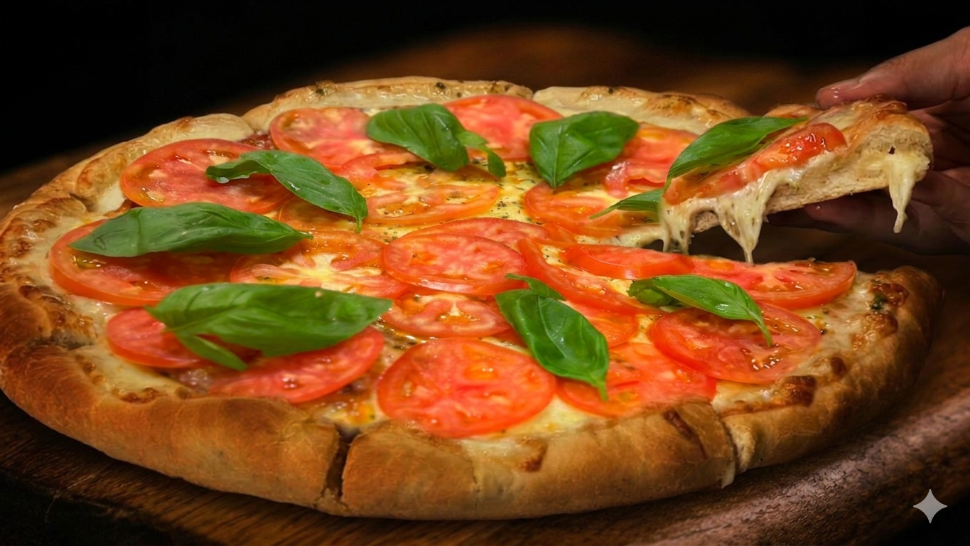 Pizza capresse